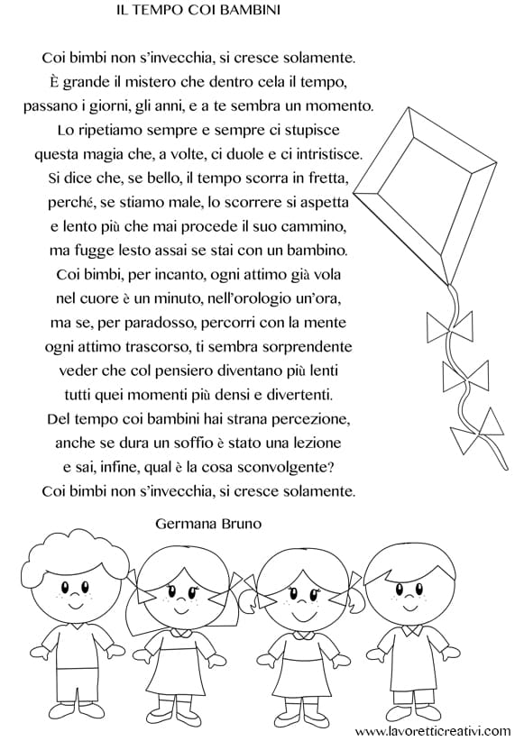 Poesie Per Salutare La Scuola Dell Infanzia Poesie Poesie