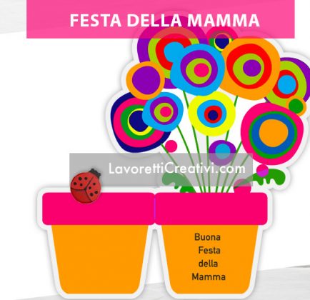 Lavoretti Primavera Fiore Con La Sagoma Della Mano Lavoretti Creativi