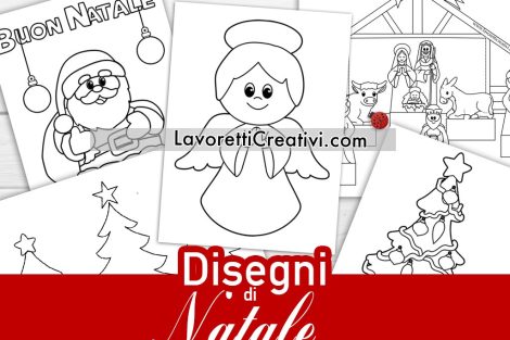 Sagome Per Lavoretti Babbo Natale In Slitta Lavoretti Creativi