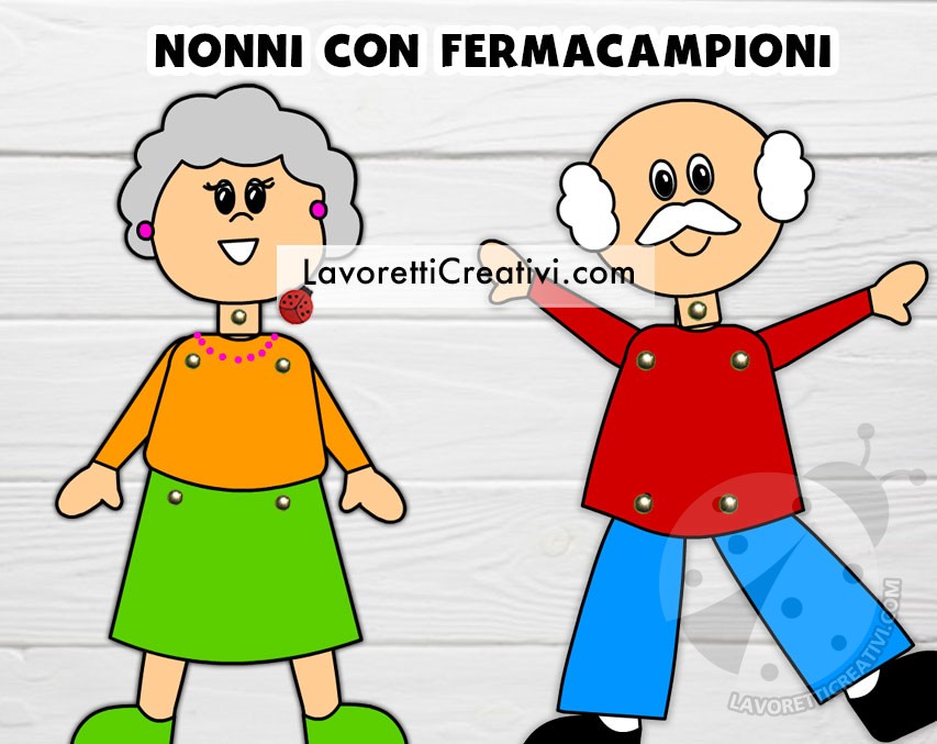 Lavoretto Festa Dei Nonni Lavoretti Creativi