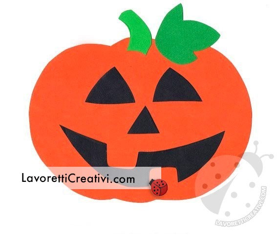 lavoretto zucca halloween 1