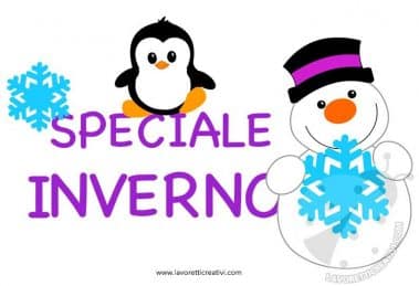 speciale inverno lavoretti