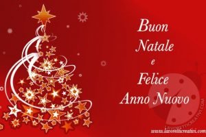 auguri natale albero stelle