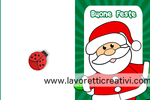 babbo natale biglietti