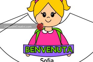 accoglienza segnaposto bambina