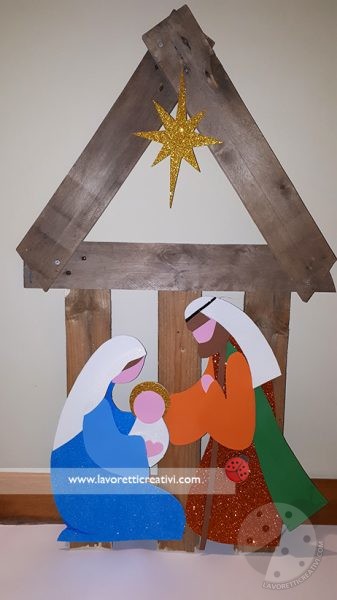 Presepe fai da te per Natale - Lavoretti Creativi