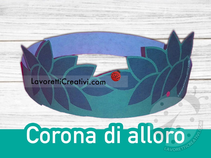 Come fare una corona d'alloro per laurea - Lavoretti Creativi