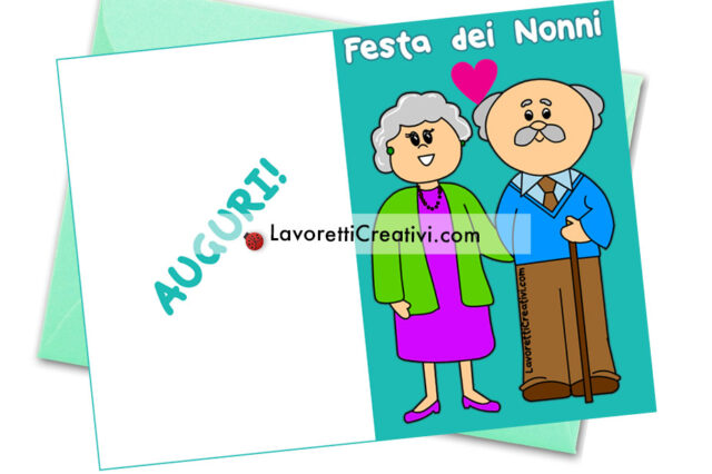 Biglietto Pop Up Per La Festa Dei Nonni - Lavoretti Creativi