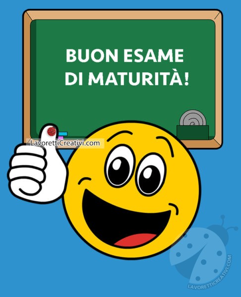 buon esame di maturita