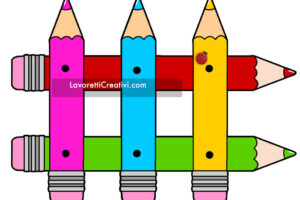 staccionata matite colorate
