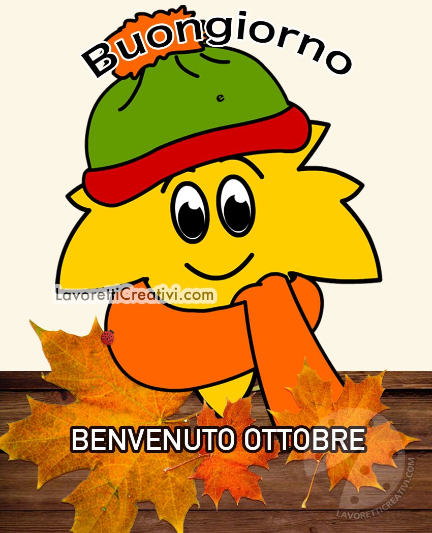 buongiorno ottobre