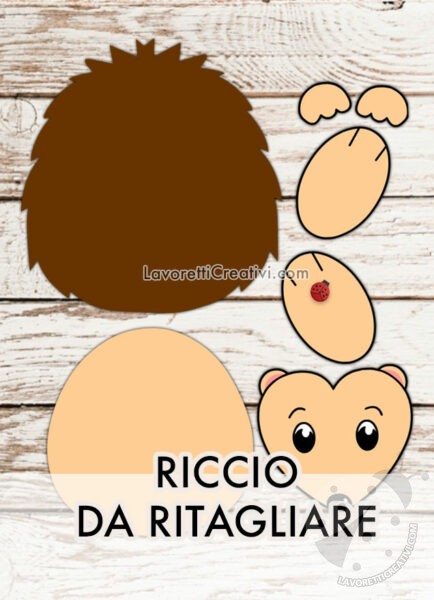 riccio da ritagliare