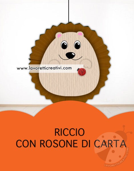 decorazione autunno riccio