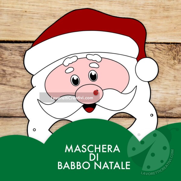 maschera babbo natale