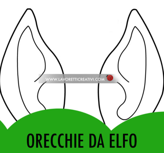 orecchie da elfo disegno