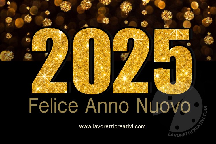 auguri capodanno 2025