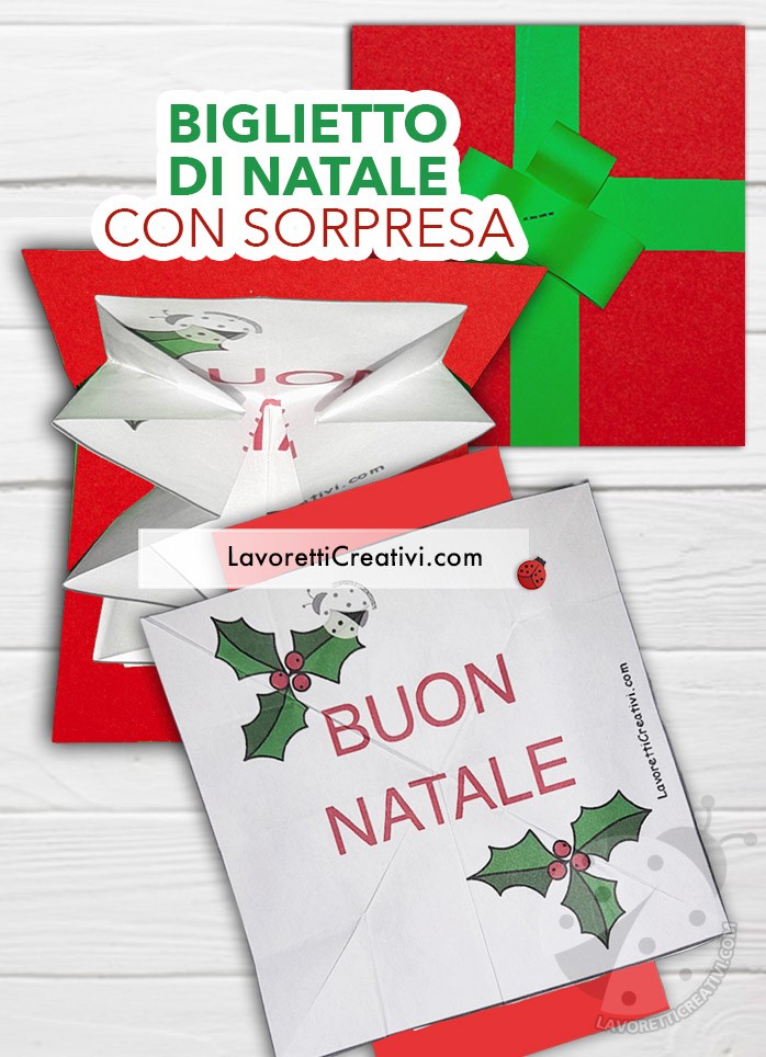 biglietto natale scuola primaria