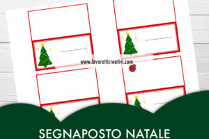 segnaposto natale