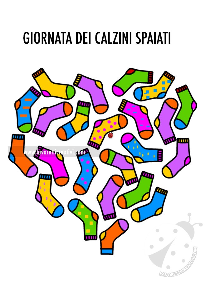 cuore calzini spaiati