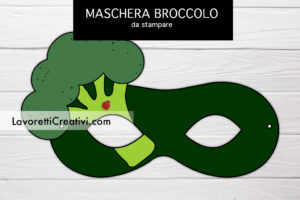 maschera broccolo verdura