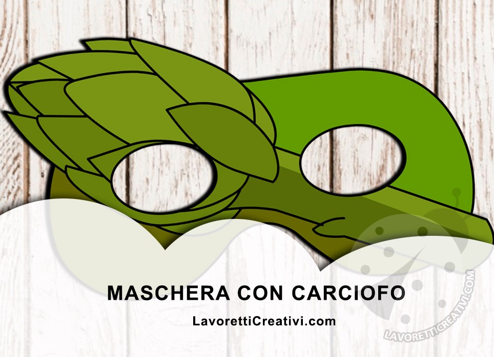 maschera carciofo