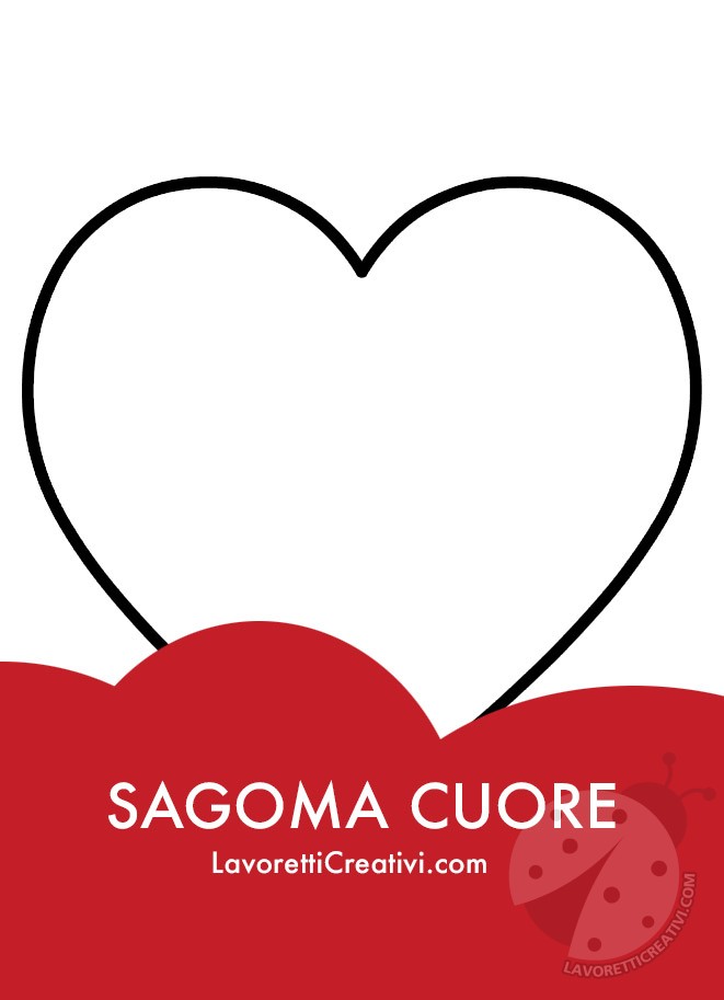 sagoma cuore