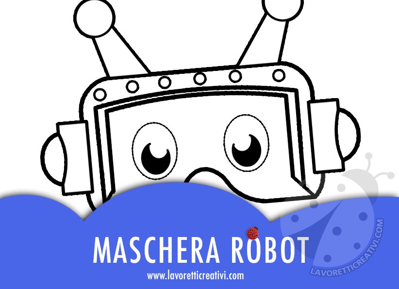 maschera robot