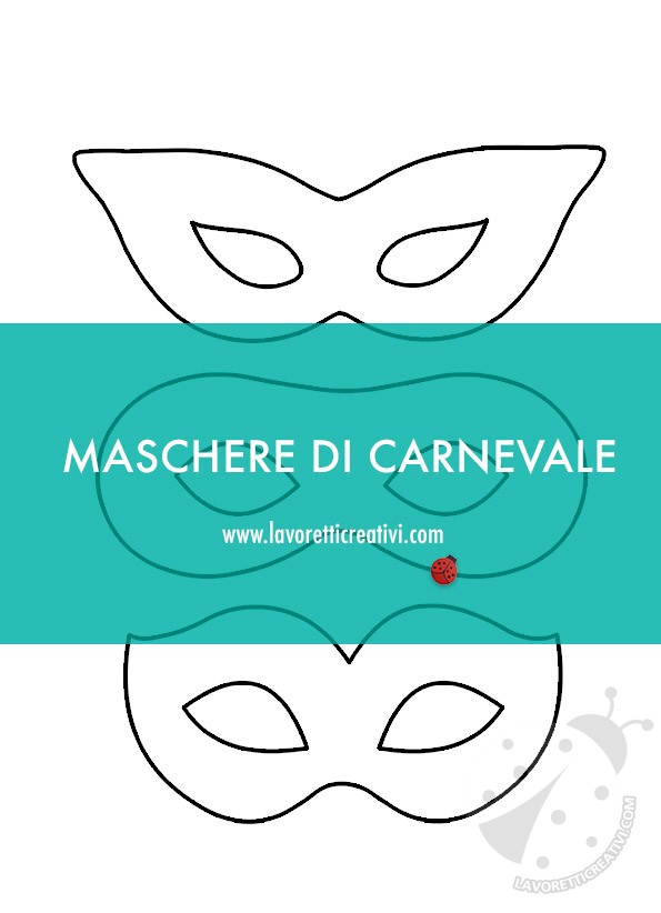 mascherine carnevale