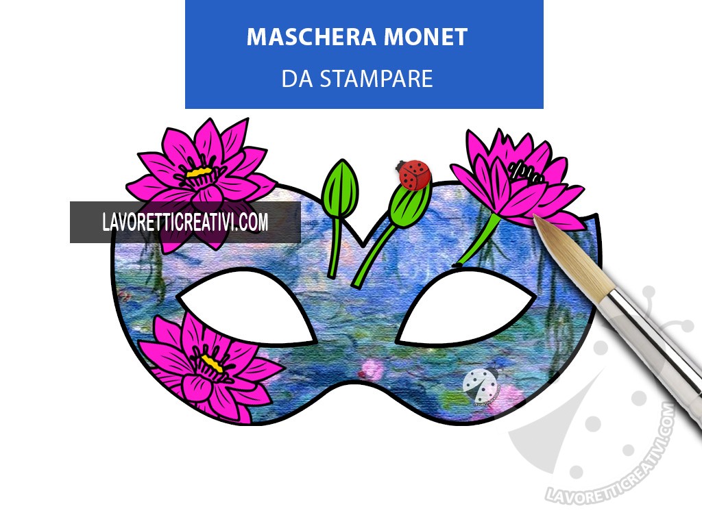 monet maschera autore