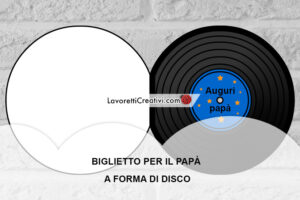 biglietto disco papa