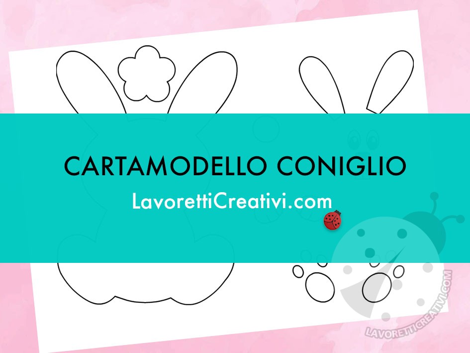 cartamodello coniglio gomma eva