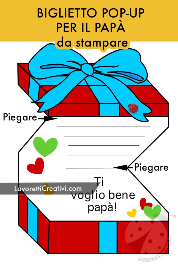 compleanno papa biglietto